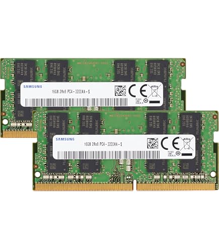 SAMSUNG - SAMSUNGノート用メモリ　32GB（16×2） DDR4 2666 Sam Original 32GB (2x16GB) DDR4 2666MHz PC4-21300 SODIMM